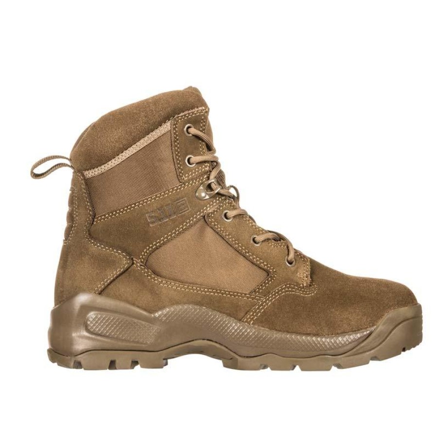 Footwear 5.11 Tactical Tactical | 5.11 Tactical Men'S 6" A.T.A.C. 2.0 Desert Tactical Boot Dark Coyote