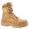 Footwear Carhartt Non-Slip Boots | Carhartt Rugged Flex Men'S 8" Waterproof Insulated Soft Toe Work Boot Wheat