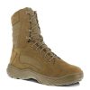 Footwear Reebok Tactical | Reebok Duty Men'S 8" Fushion Max Tactical Boot Coyote