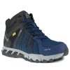 Footwear Reebok Non-Slip Shoes | Reebok Men'S Trailgrip Work Alloy Toe Met Guard Athletic Mid Navy / Black