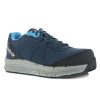 Footwear Reebok Non-Slip Shoes | Reebok Women'S Guide Work Steel Toe Performance Cross Trainer Navy / Light Blue