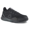 Footwear Reebok Non-Slip Shoes | Reebok Men'S All Terrain Work Steel Toe Trail Running Work Shoe Black