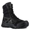 Footwear Reebok Tactical | Reebok Duty Men'S 8" Dauntless Ultra-Light Side Zip Tactical Boot Black