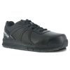 Footwear Reebok Athletic | Reebok Men'S Guide Work Esd Steel Toe Performance Cross Trainer Black