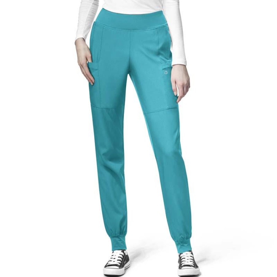 Healthcare Wonderwink W123 Scrub Pants | Wonderwink W123 Women'S Comfort Waist Cargo Jogger Scrub Pant