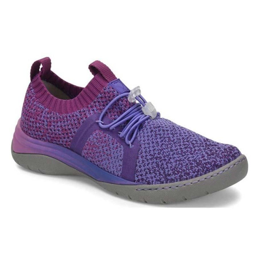 Footwear Align By NurseMates Non-Slip Healthcare | Align By Nursemates Women'S Torri Athletic Knit Sneaker Purple