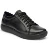 Footwear Klogs Non-Slip Healthcare | Klogs Women'S Galley Leather Athletic Lace To Toe Oxford