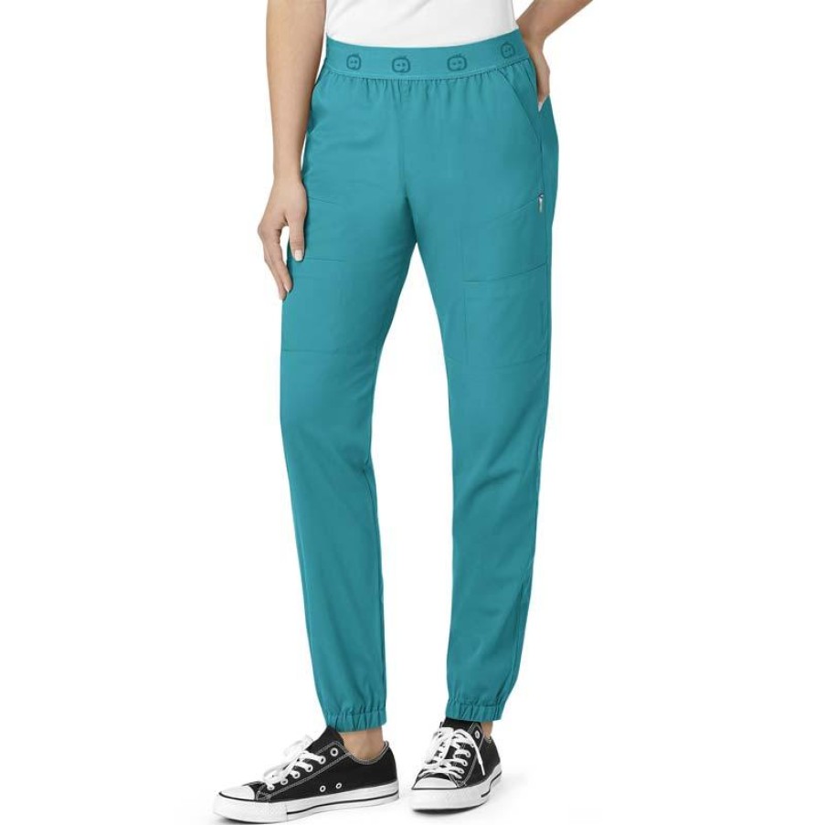 Healthcare WonderWink Pro Scrub Pants | Wonderwink Pro Women'S Slim Cargo Jogger Scrub Pant