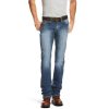 Workwear Ariat Jeans | Ariat Men'S Rebar M3 Loose Durastretch Basic Straight Leg Jean Blue Haze