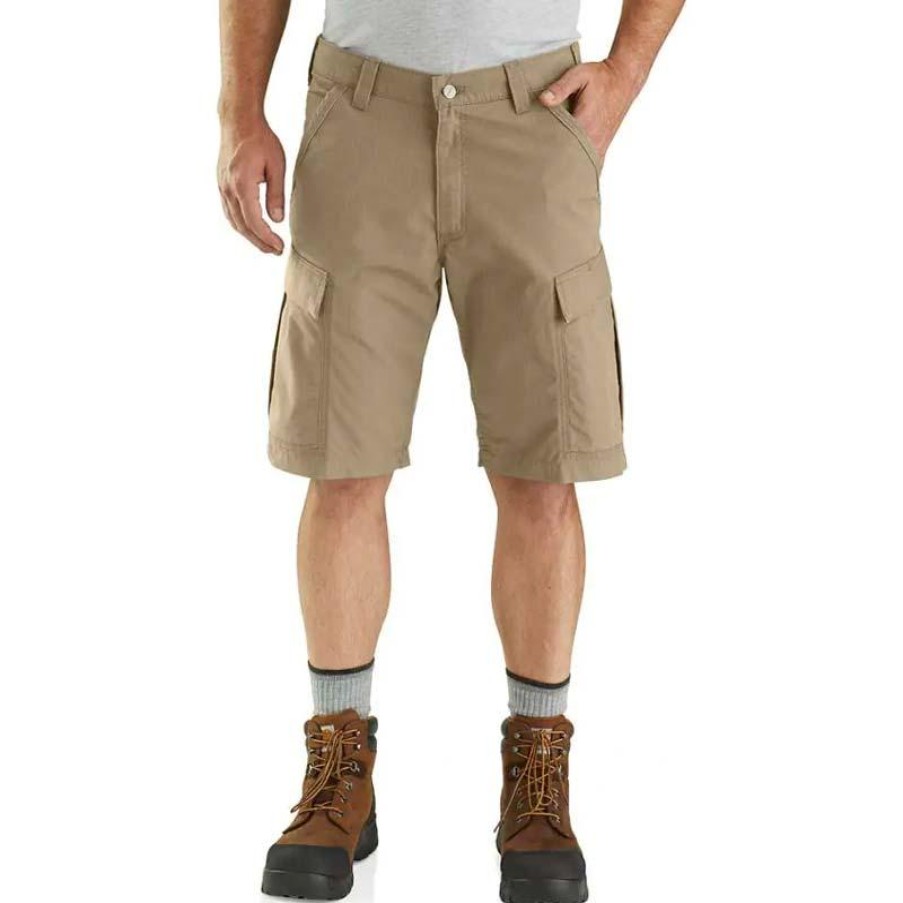 Workwear Carhartt Shorts | Carhartt Men'S 11" Force Broxton Ripstop Cargo Work Short