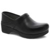 Footwear Dansko Clogs | Dansko Women'S Lt Pro Leather Clog Black