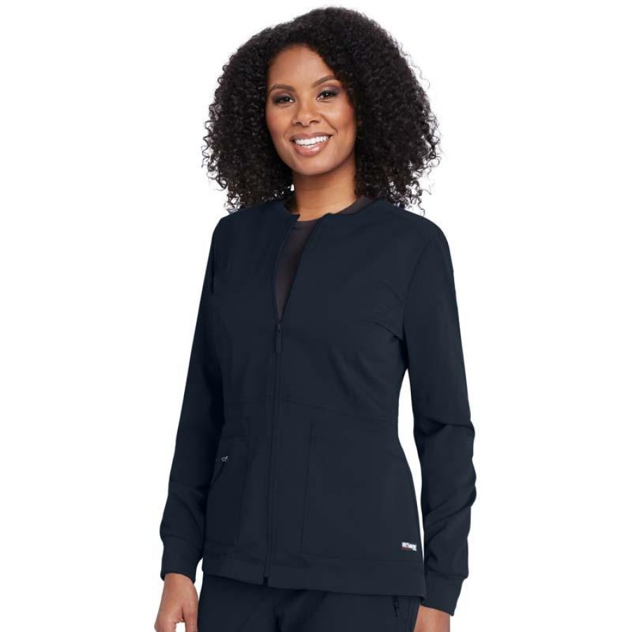 Healthcare Grey's Anatomy Lab Coats & Jackets | Grey'S Anatomy +Spandex Stretch Women'S Millie Scrub Jacket