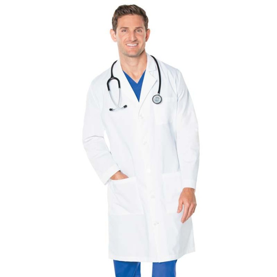 Healthcare Landau Lab Coats & Jackets | Landau Men'S 41" Classic Lab Coat White