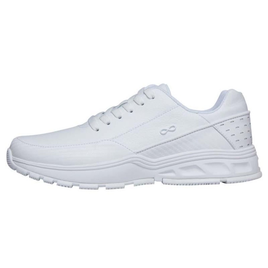 Footwear Infinity Non-Slip Healthcare | Infinity By Cherokee Women'S Flow Athletic Jogger White