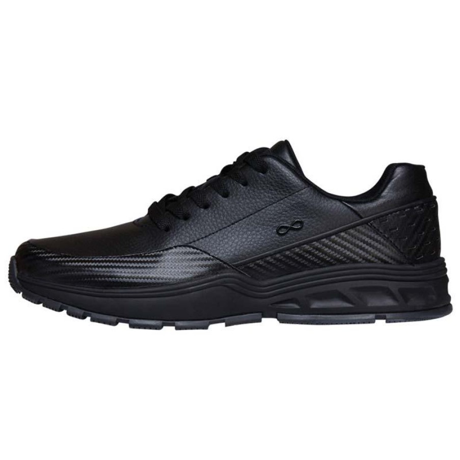 Footwear Infinity Non-Slip Healthcare | Infinity By Cherokee Men'S Flow Athletic Jogger Black