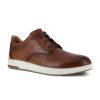 Footwear Florsheim Non-Slip Shoes | Florsheim Work Men'S Crossover Work Esd Steel Toe Work Oxford Cognac