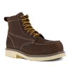 Footwear Iron Age Non-Steel Safety Toe | Iron Age Men'S 6" Solidifier Waterproof Composite Toe Work Boot Brown