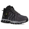 Footwear Reebok Non-Slip Shoes | Reebok Works Men'S Trailgrip Work Alloy Toe Met Guard Athletic Work Hiker Gray / Black