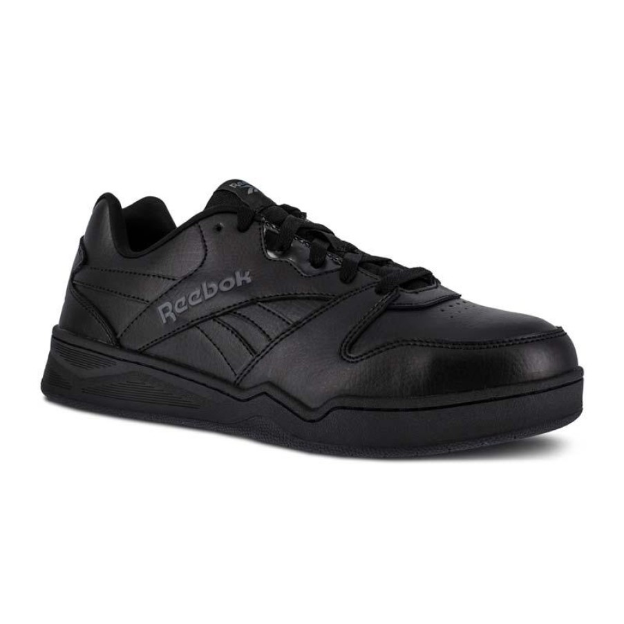 Footwear Reebok Athletic | Reebok Works Men'S Bb4500 Work Composite Toe Athletic Work Sneaker Black