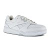 Footwear Reebok Non-Slip Shoes | Reebok Works Men'S Bb4500 Work Esd Composite Toe Athletic Work Sneaker White / Gray