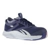 Footwear Reebok Non-Slip Shoes | Reebok Works Women'S Hiit Tr Work Esd Composite Toe Athletic Work Shoe Blue / Pink