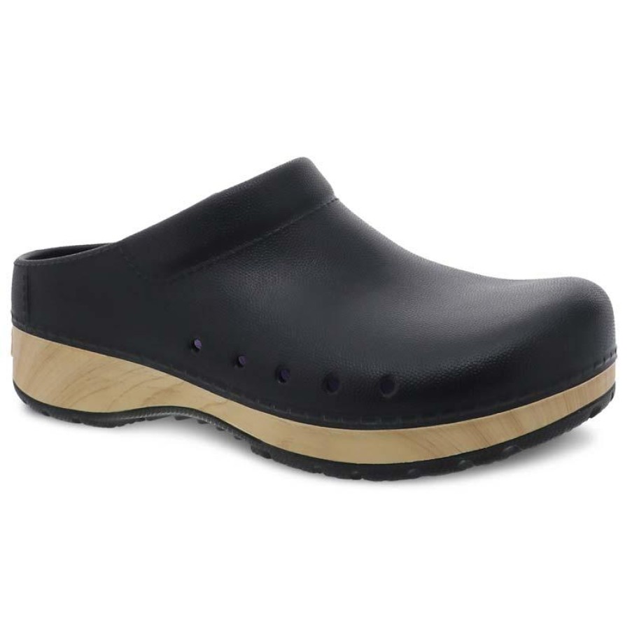 Footwear Dansko Clogs | Dansko Women'S Kane Black Eva Clog Black Molded