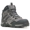 Footwear Wolverine Non-Steel Safety Toe | Wolverine Men'S Wilderness Waterproof Composite Toe Hiker Charcoal