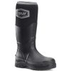 Footwear Carolina Rubber Boots | Carolina Men'S 15" Mud Jumper Waterproof Soft Toe Rubber Boot Black