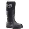 Footwear Carolina Rubber Boots | Carolina Men'S 15" Mud Jumper Waterproof Steel Toe Rubber Boot Black