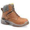 Footwear Carolina Non-Steel Safety Toe | Carolina Men'S Duke 6" Waterproof Carbon Composite Toe Work Boot Brown