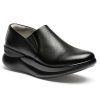 Footwear Moshn by KLOGS Non-Slip Healthcare | Moshn By Klogs Women'S Verve Twin Gore Slip On Black Full Grain