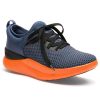 Footwear Moshn by KLOGS Non-Slip Healthcare | Moshn By Klogs Women'S Rhythm Smartknit Sporty Athletic Oxford Indigo Persimmon