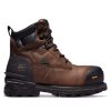 Footwear Timberland Pro Non-Slip Boots | Timberland Pro Men'S 6" Boondock Hd Waterproof Composite Toe Work Boot Brown