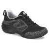 Footwear Align By NurseMates Non-Slip Healthcare | Align By Nursemates Women'S Tabor Knit Athletic Oxford Black Woven