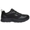 Footwear KEEN Utility Non-Slip Shoes | Keen Utility Men'S Sparta Ii Aluminum Toe Athletic Work Oxford Black / Black