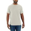 Workwear Carhartt T-Shirts | Carhartt Men'S Force Midweight Pocket T-Shirt