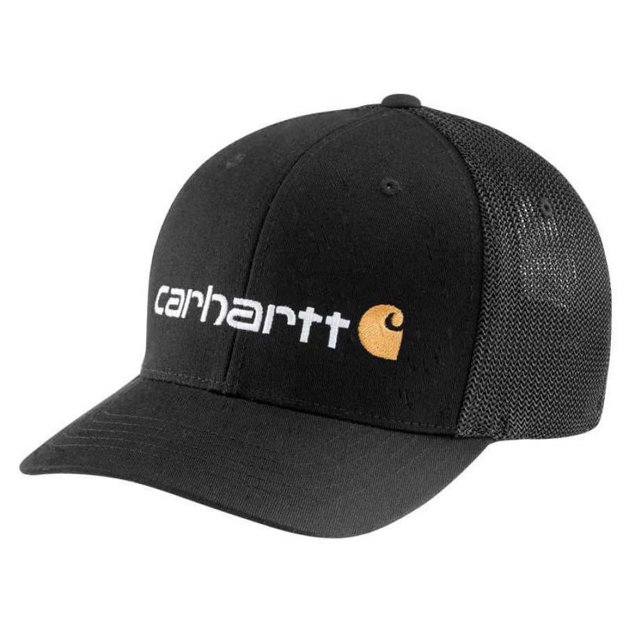 Accessories Carhartt Hats & Caps | Carhartt Men'S Rugged Flex Mesh-Back Graphic Cap