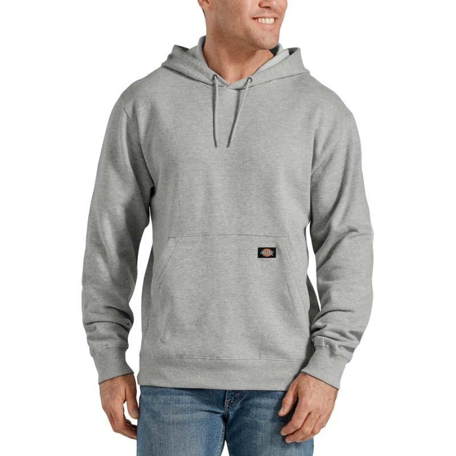 Outerwear Dickies Hoodies | Dickies Men'S Midweight Pullover Fleece Hoodie