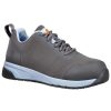 Footwear Carhartt Athletic | Carhartt Women'S Force Composite Toe Athletic Charcoal Work Shoe Charcoal/Powder Blue