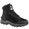 Footwear Carhartt Hiking | Carhartt Men'S 6" Waterproof Black Hiker Boot Black Nubuck