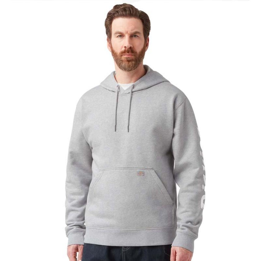 Outerwear Dickies Hoodies | Dickies Men'S Workmark Logo Hoodie