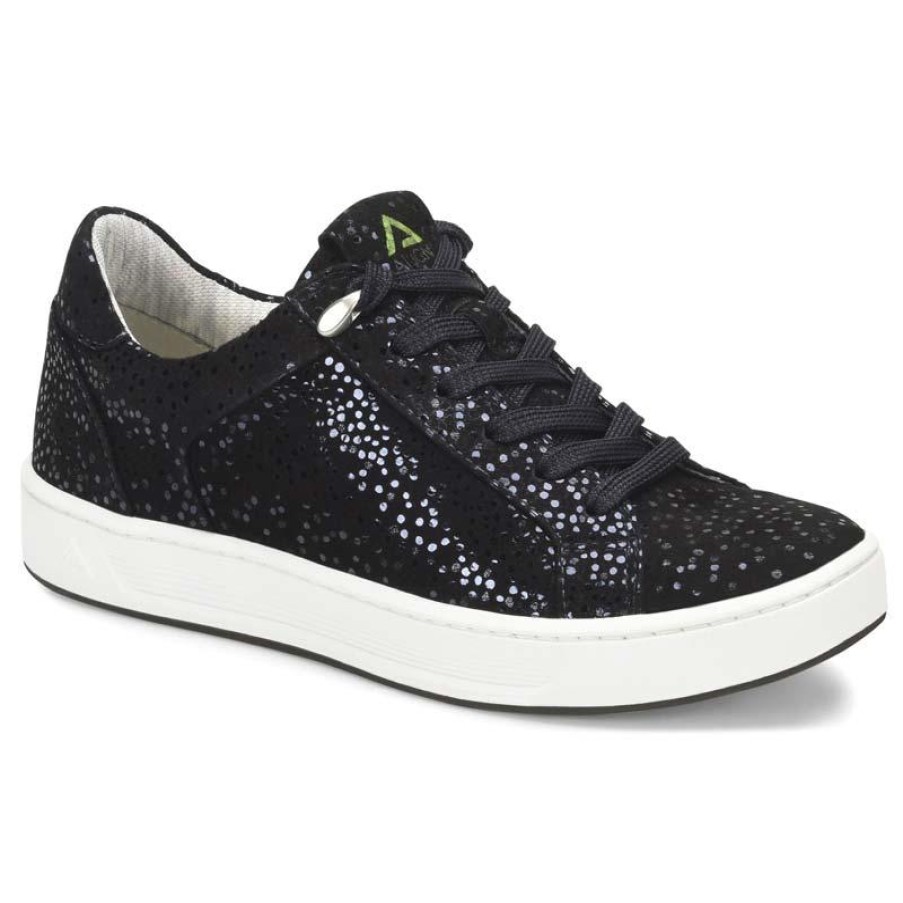 Footwear Align By NurseMates Non-Slip Healthcare | Align By Nursemates Women'S Harper Moonlight Print Athletic Oxford Moonlight Navy