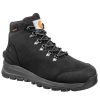 Footwear Carhartt Hiking | Carhartt Men'S 5" Gilmore Waterproof Soft Toe Black Work Hiker Black Oil Tanned