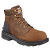 Footwear Carhartt Non-Slip Boots | Carhartt Men'S 6" Ironwood Waterproof Soft Toe Brown Work Boot Bison Brown Oil Tan