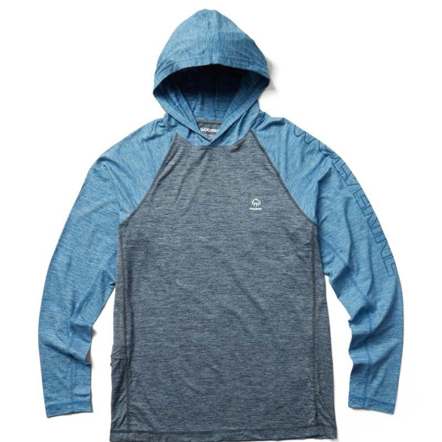 Outerwear Wolverine Hoodies | Wolverine Men'S Sun-Stop Eco Raglan Hoody