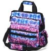 Accessories Nursemates Medical Bags | Nursemates Berry Blue Tie Dye Print Ultimate Nursing Bag Multicolor