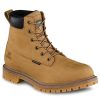 Footwear Irish Setter Work Boots | Irish Setter Men'S 6" Hopkins Aluminum Toe Waterproof Insulated Work Boot Wheat