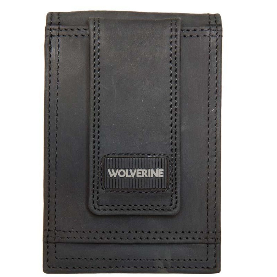 Accessories Wolverine Wallets | Wolverine Men'S Rugged Front Pocket Wallet