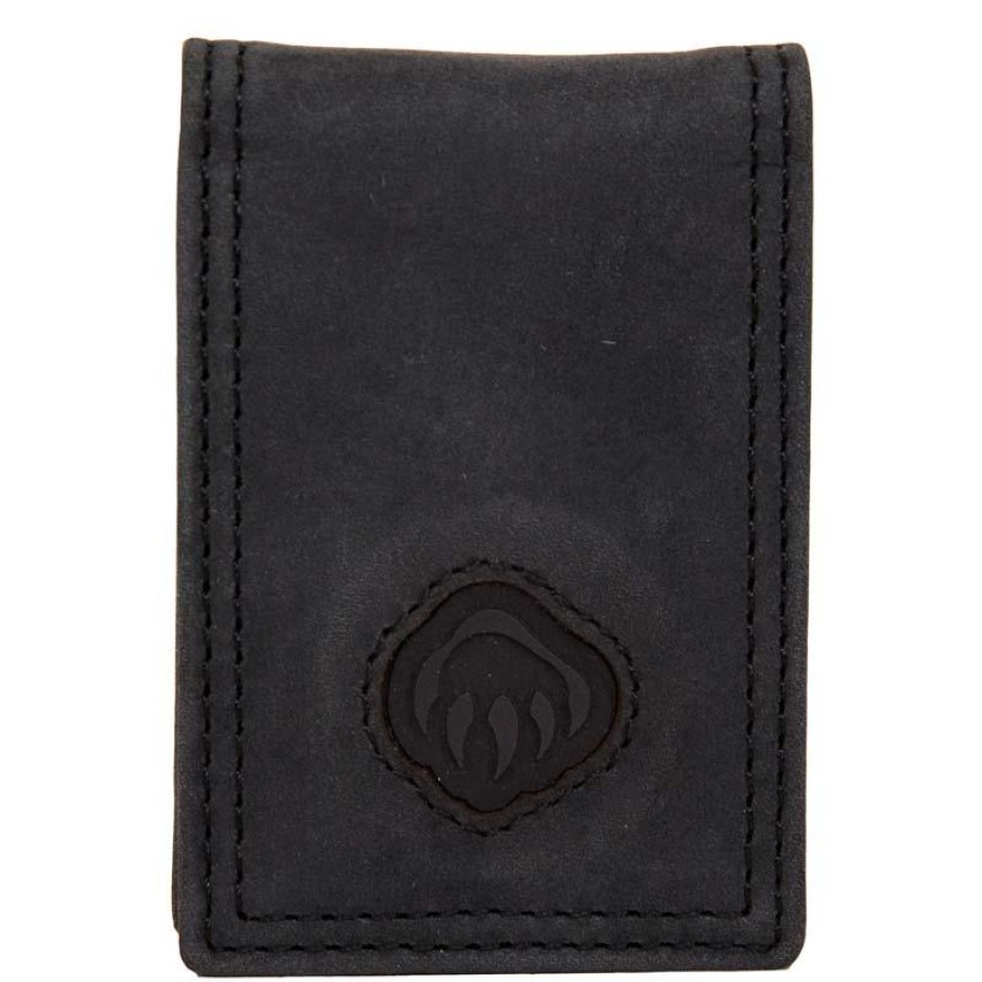 Accessories Wolverine Wallets | Wolverine Men'S I-90 Durashocks Money Clip Black