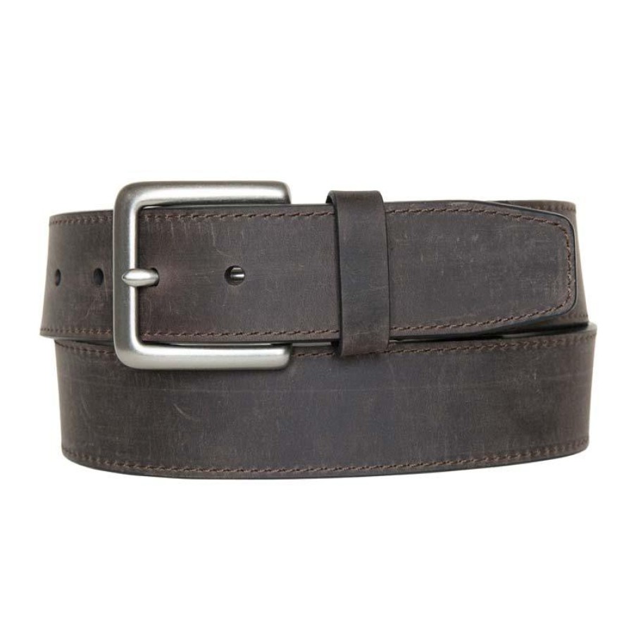 Accessories Wolverine Belts | Wolverine Men'S Rugged Patch Belt